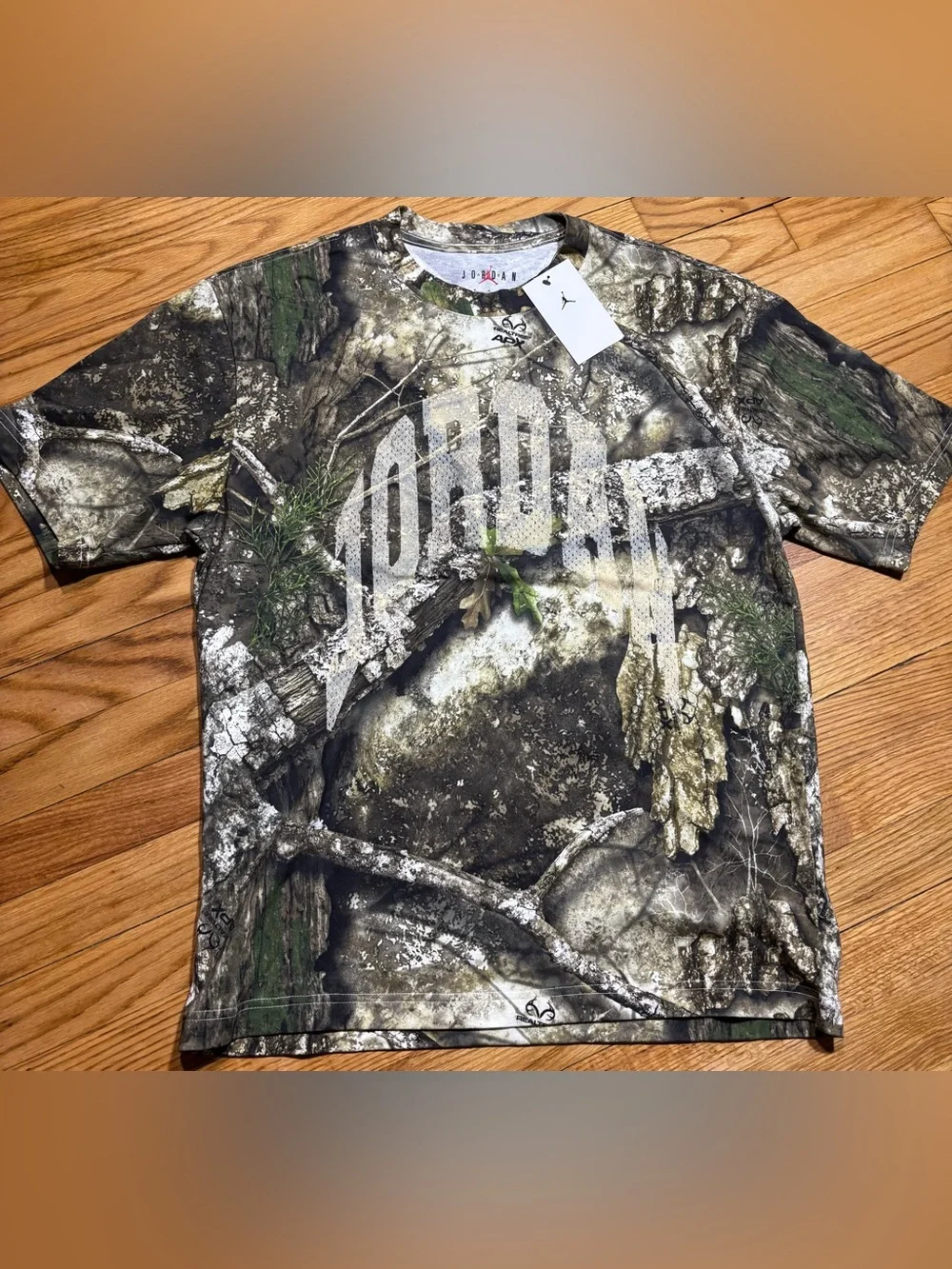 Jordan Nike Brooklyn x Realtree camo T-Shirt Men’s sz Medium NEW!